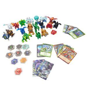 Bakugan Battle Brawlers Lot Of 19 Plus 17 Cards 26 BakuCores Spin Master